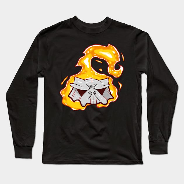 Fire Long Sleeve T-Shirt by Kakescribble